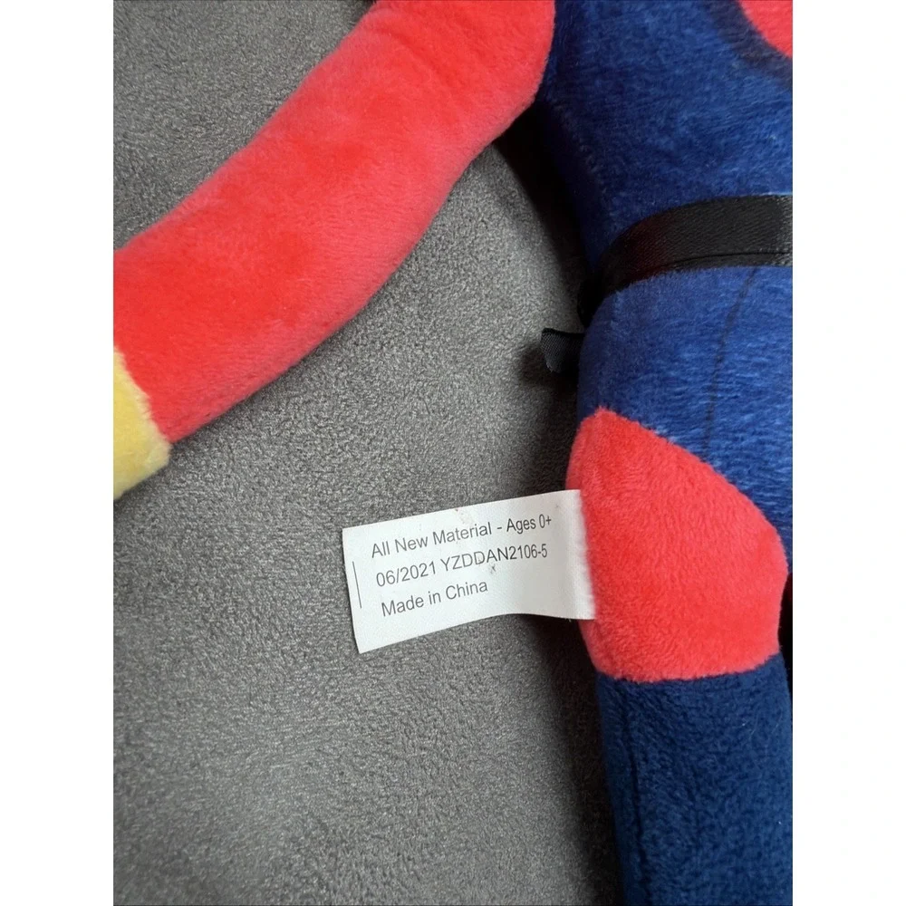 Seismique Red Cyclops Alien Character Plush Doll